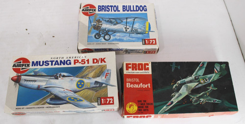 Airfix scale kits - 2x,