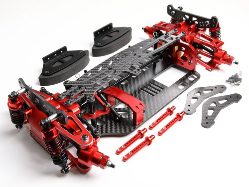 Aluminum carbon frame chassis - aluminum,