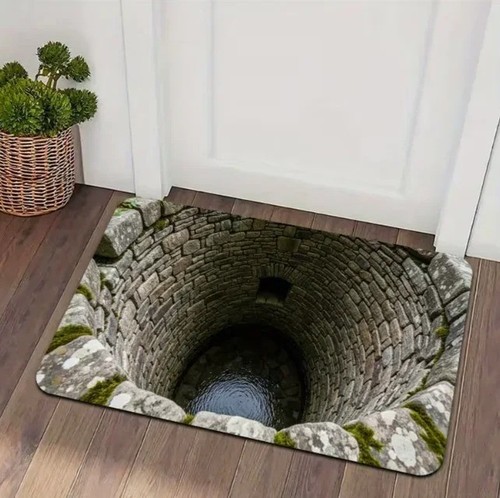 Optical illusion endless - 3d,