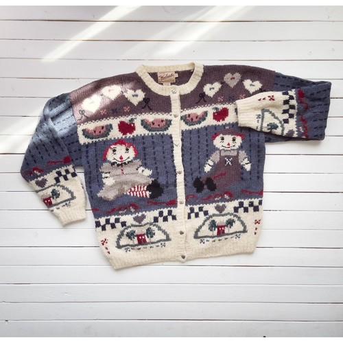 Vtg woolrich raggedy ann rag - raggedy,
