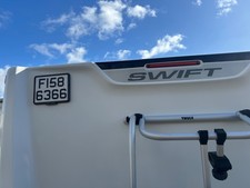 Caravan trailer number plate - number,