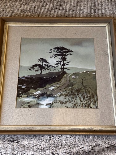 Original framed watercolour - original,