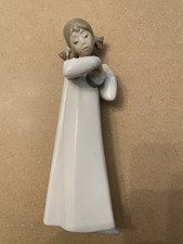  Lladro - Girl Playing Mandolin / Guitar Figurine 4871