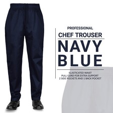 NAVY BLUE CHEF PANT TROUSER