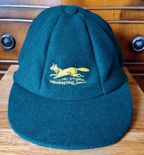 Leicestershire CCC Retro Crest Green Woollen Cricket Caps, M, L, & XL £17.95p