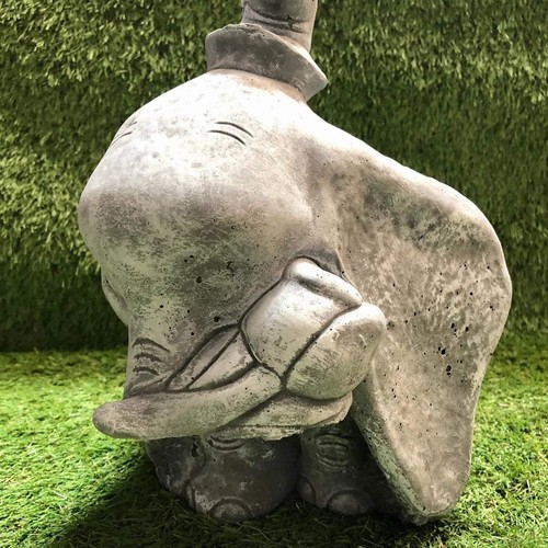 Concrete dumbo garden ornament - dumbo,