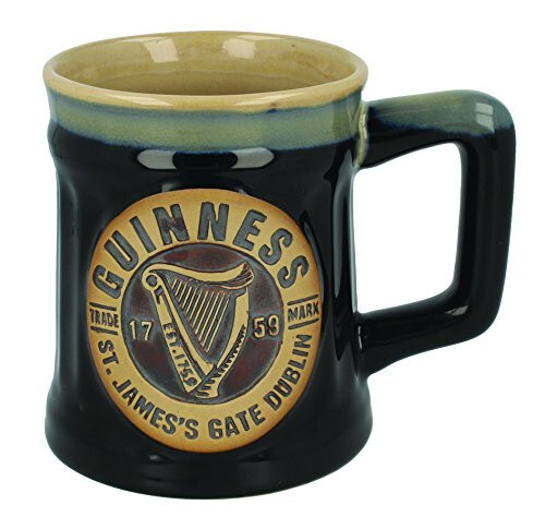 Guinness pottery mug - guinness,