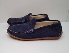 NEXT N82 SIZE 4UK EUR37 BOYS GIRLS WOMENS NAVY LOAFERS MOCCASINS DRIVING SHOES