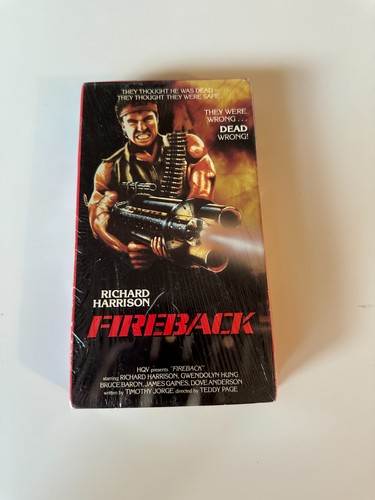 Sealed fireback vhs - sealed, filipino