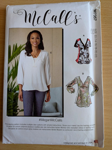 Mccall m7357 misses top - mccall’s, misses’