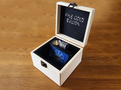 Storage chest gold - -,