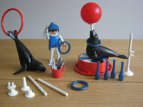 Vintage circus playmobil - circus,