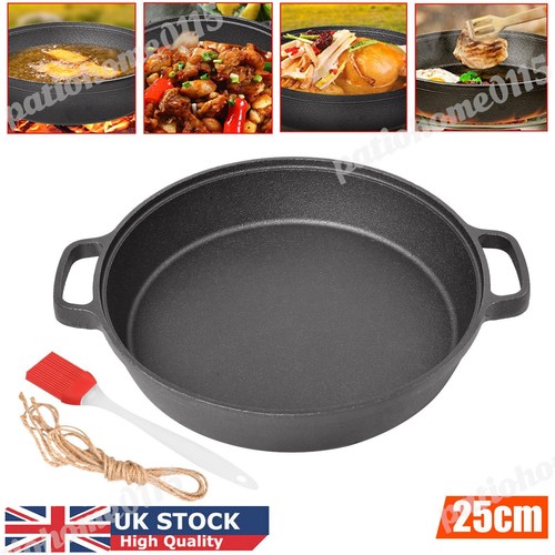 Cast iron frying pan - frying, non