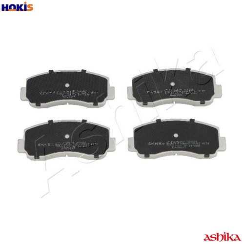 Brake pad set disc - set,