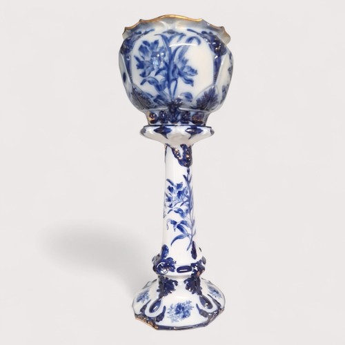 Antique blue flow 19th - flow,