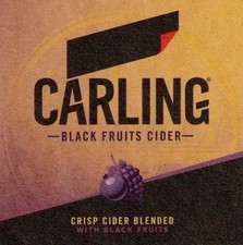 6 Carling Lager Dark fruit