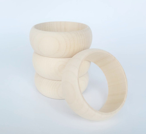 Wooden round bangles set - round, bangles,