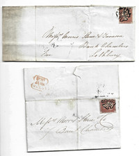 old stamp letters with early