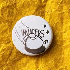 Invaders new 25mm pin - invaders,