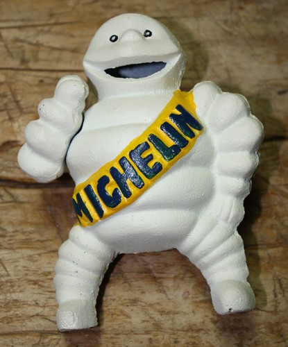Cast iron michelin man cave - cast,