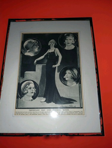 Vintage 1920s fashion art - vintage,
