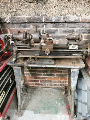 Vintage drummond metal lathe - lathe, &