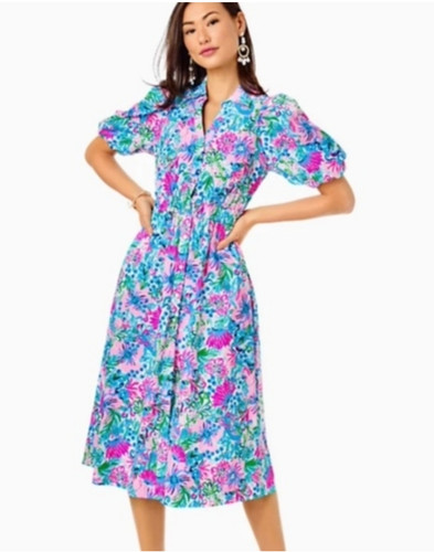 Lilly pulitzer tassie midi - tassie,