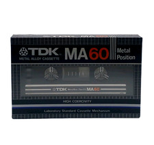 Tdk ma60 metal - type, blank