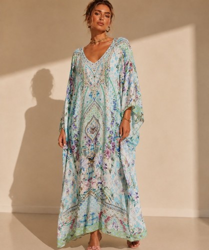 New camilla neck kaftan - camilla,