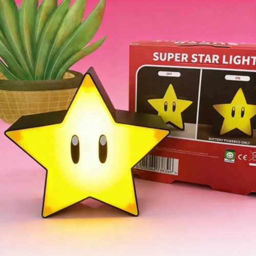 Super mario star - super, led