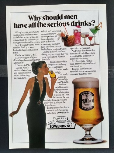 Lowenbrau pils lager 1980 s - pils,