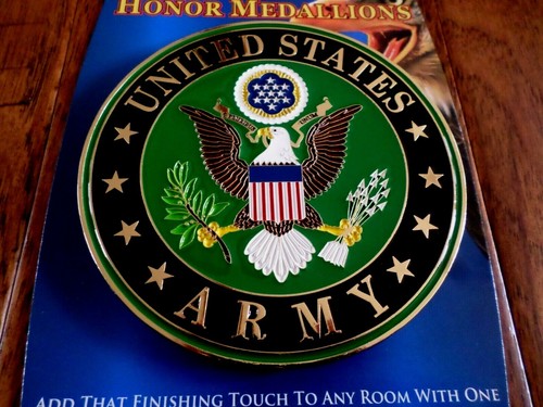 Army metal medallion - u.s,