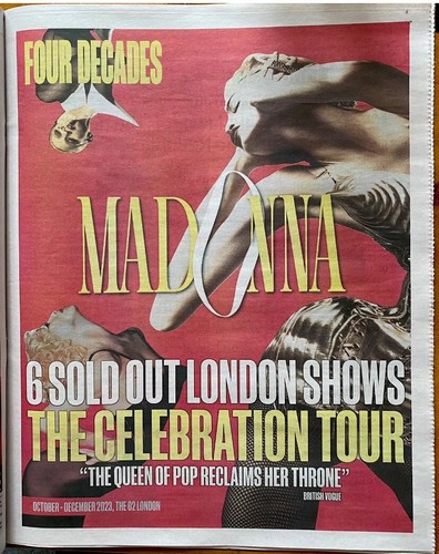 Madonna celebration tour - madonna,