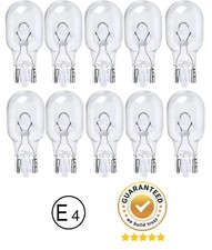 10 X 12v W16W 16W 955 921 t15 clear bulbs back-up reverse wedge capless