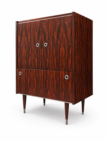 Rosewood drinks cabinet - drinks, /