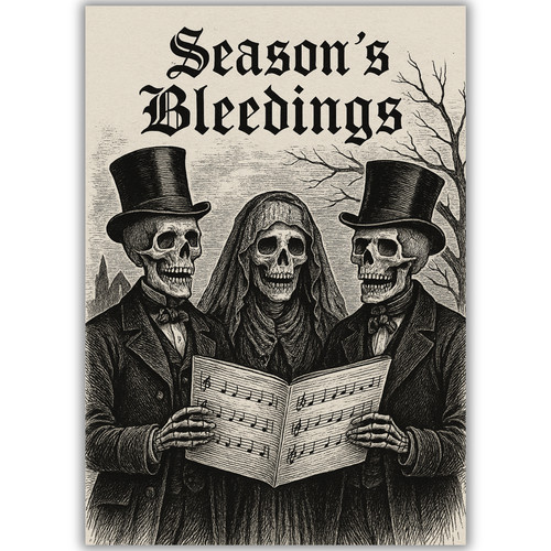 Dark macabre gothic christmas - gothic,