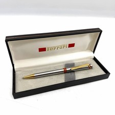Ferrari Formula Ballpoint Pen By Cartier Vintage 80s Aurora Box DEFECT