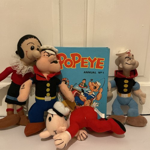 Vintage popeye plush soft toy - soft,