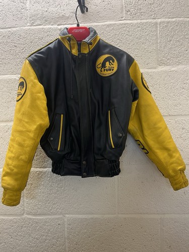 Vintage furygan black yellow - vintage,