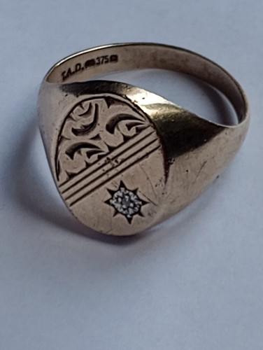 Vintage 1978 men 9ct gold - 1978,