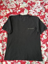 Men’s Genuine Vintage Black Prada T-Shirt With Red Logo Size M