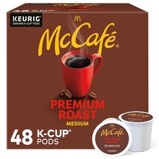 McCafe, Premium Roast Coffee, Keurig Single Serve K-Cup Pods, 48 Count