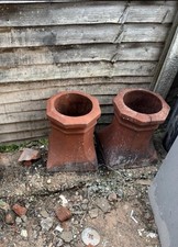 Terracotta Chimney Pots Set Of