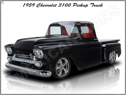 1959 chevrolet 3100 pickup - 1959,