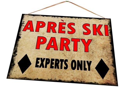 Vintage après ski party - vintage,
