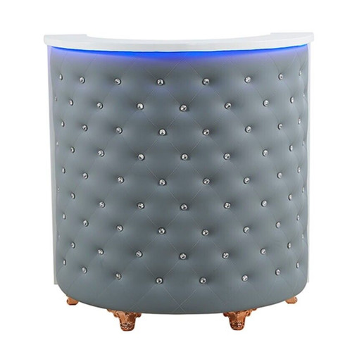 Reception desk grey stylish - grey,