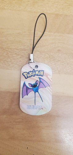 Pokemon metal tags zubat - pokemon,