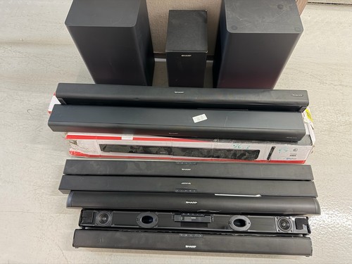 Job lot sharp soundbars - sharp, &