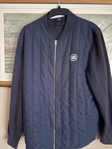 Navy blue gant hybrid jacket - blue,