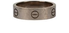Cartier Love Ring White Gold S Men